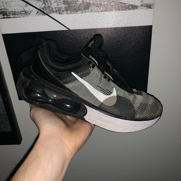 Nike Air Max 2021 Low Black Iron Grey Sneakers - Picture 1 of 10
